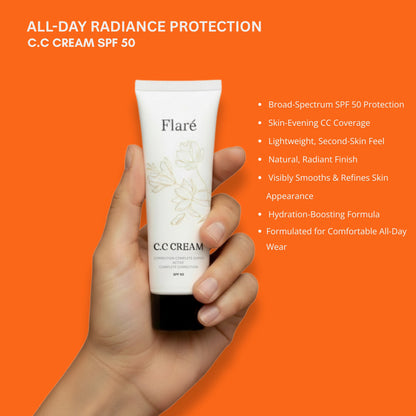 Flaré Radiance CC Cream SPF 50 Flaré Cosmetics