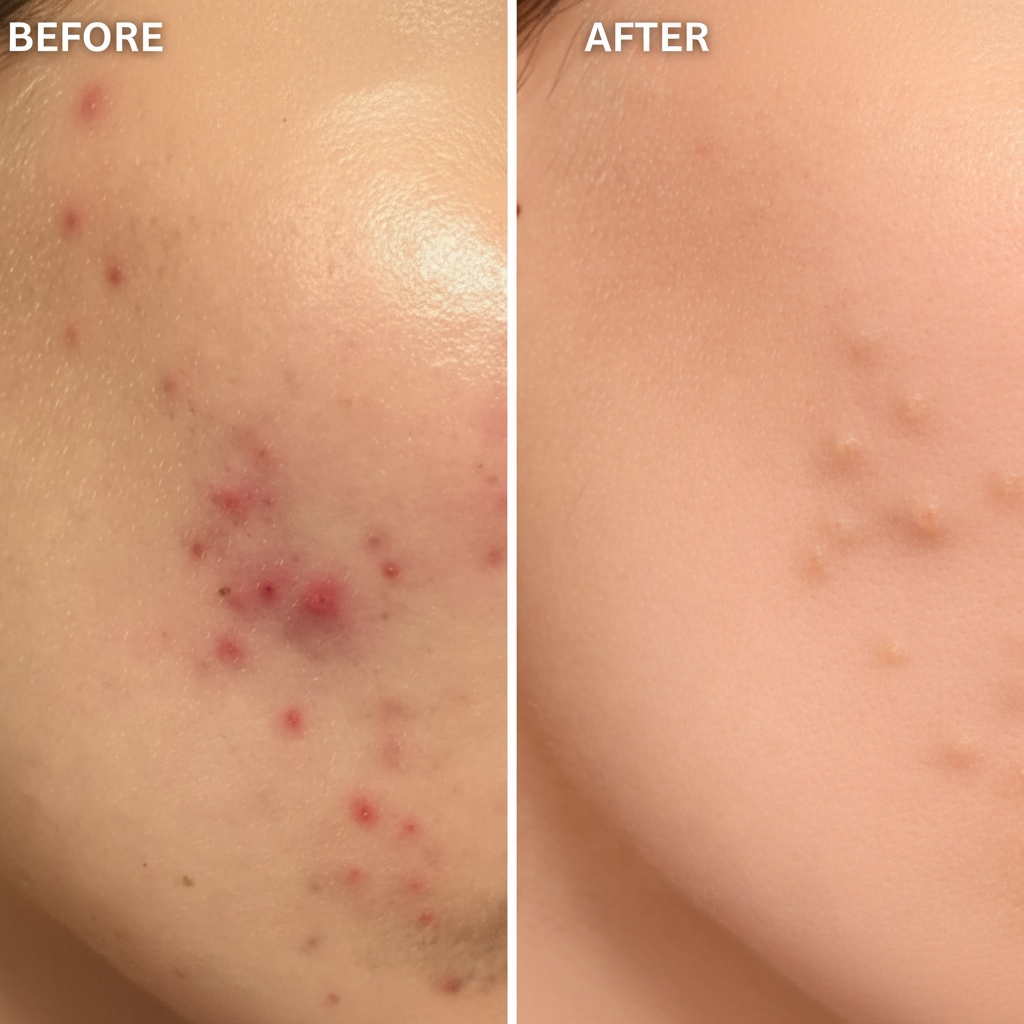 Before & After 50/50 Split